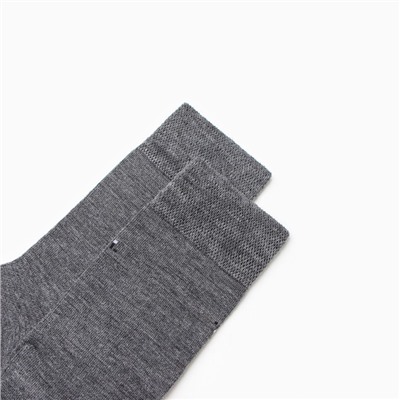 Носки мужские, цвет серый, размер 29